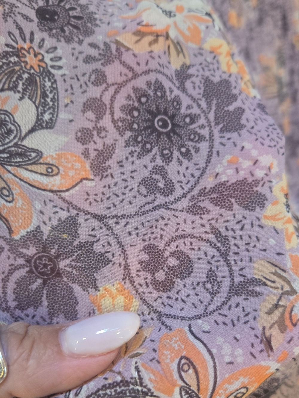 Victoria's Secret Multi-Color Floral Print Pleated Skirt - Picture 4 of 7